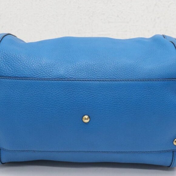 Gucci Calfskin Soho Boston Bag - Riviera Blue - Picture 8 of 15